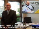 Législatives 2012 - Emmanuel Herold-Charbonneaux candidat UPF dans l'Essonne