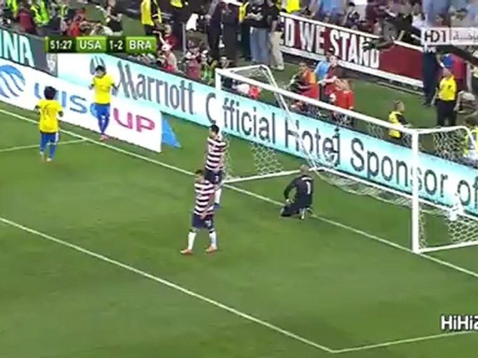 USA 1-3 Brazil