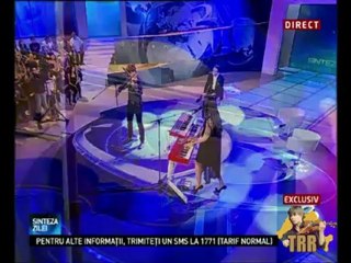 Alexander Rybak si Paula Seling invitati la Sinteza Zilei (30.05.2012)