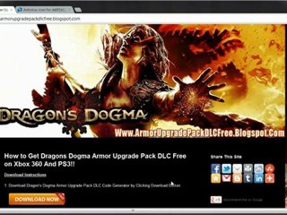 Dragons Dogma Armor Upgrade Pack DLC Free Xbox 360 - PS3