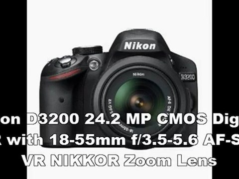 Nikon D3200 Price | Nikon D3200 24.2 MP CMOS Digital SLR with 18-55mm f 3.5-5.6 AF-S DX VR NIKKOR Zoom Lens