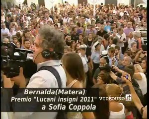 Premio Lucani Insigni 2011 assegnato a Sofia e Roman Coppola