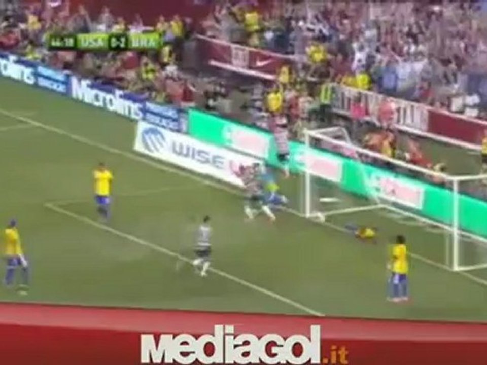 Michael Bradley ispira gol degli Stati Uniti contro il Brasile - 30/05/2012 - Mediagol.it