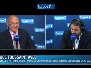 Chômage : Sapin promet "un panel de mesures"
