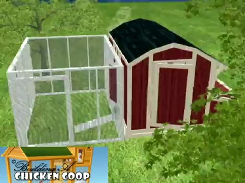 Building a Chicken Coop 3D Walkthrough