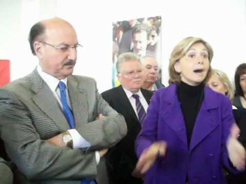 Discours de Valérie Pécresse lors de l'inauguration de la permanence de campagne de Jacques Alain BENISTI, candidat UMP pour les élections législatives sur la 4ème circonscription du Val de Marne