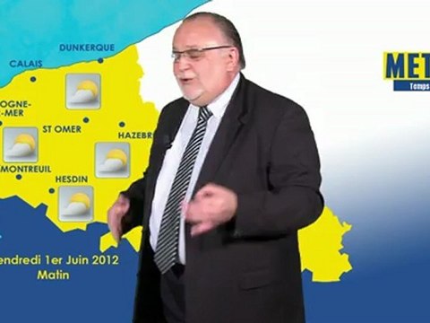 Opal'TV : La météo du vendredi 1er juin