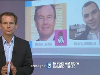 ba la voix est libre 2 juin 2012 : Michel Lesage et Cédric Abdilla.