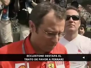 Ecclestone destapa que Ferrari recibe dinero extra desde que "compró su lealtad" en 2003