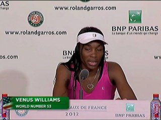 Roland Garros - Venus fuori come Serena