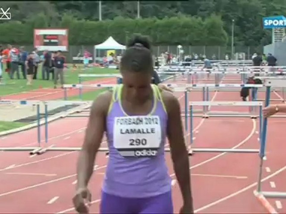 Meeting Forbach 2012, 100m haies femmes