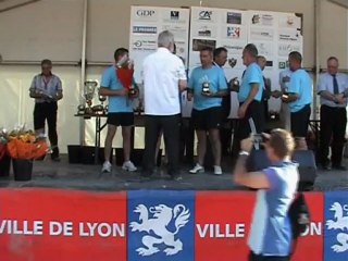 Remise des récompenses, Bellecour 2012