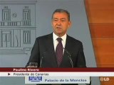Los presidentes de Cantabria, La Rioja y Canarias opinan sobre la reuníon con Zapatero