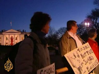 US anti-war activists step up protests - 2 Dec 2009