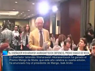 El diseñador Wisharawish Akarasantisook obtiene el premio Mango de Moda