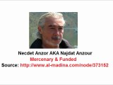 Najdat Anzour (نجدة أنزور) labelled as a Mercenary