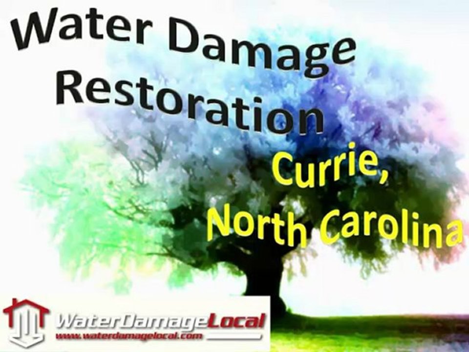 Local Water Damage Restoration in Currie, North Carolina