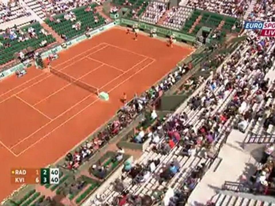 Tennis. 2012.05.31. Roland Garros 2012. 2nd round. Urszula Radwanska - Petra Kvitova 222