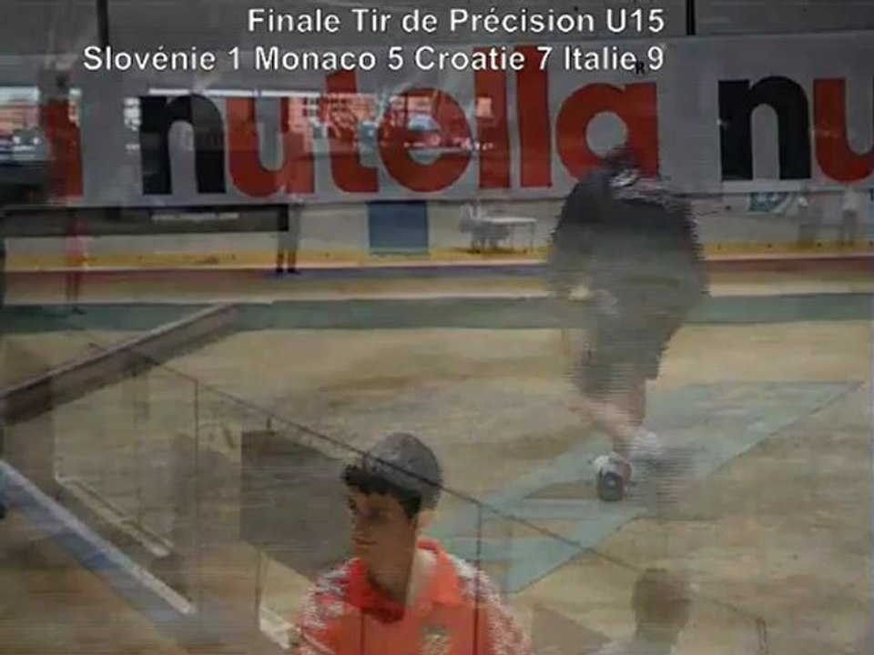 Finale tir précision U15, 1er trophée international Jeunes Sport Boules, Vallée de Joux, Suisse, Mai 2012