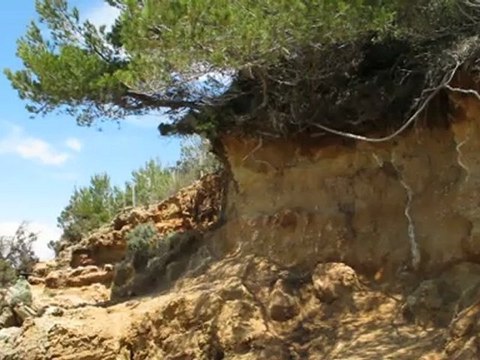 UCPA Hyères Rando Porquerolles La pause repas pour Marcel, Jean Pierre, rené et les autress