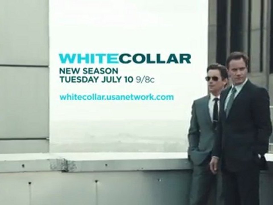 USA Network's White Collar Season 4 - First Look promo - Crossing The Line
