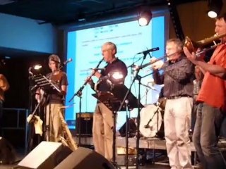 Concert jazz école à Avranches (répétition)