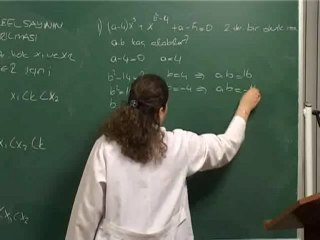 01-İkinci Dereceden Denklemler Ve Eşitsizlikler