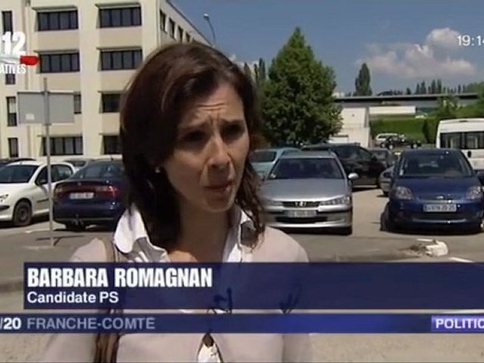 Législatives 2012 - France 3 Franche-Comté - 30 mai 2012
