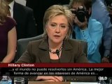 Hillary Clinton expone su política exterior