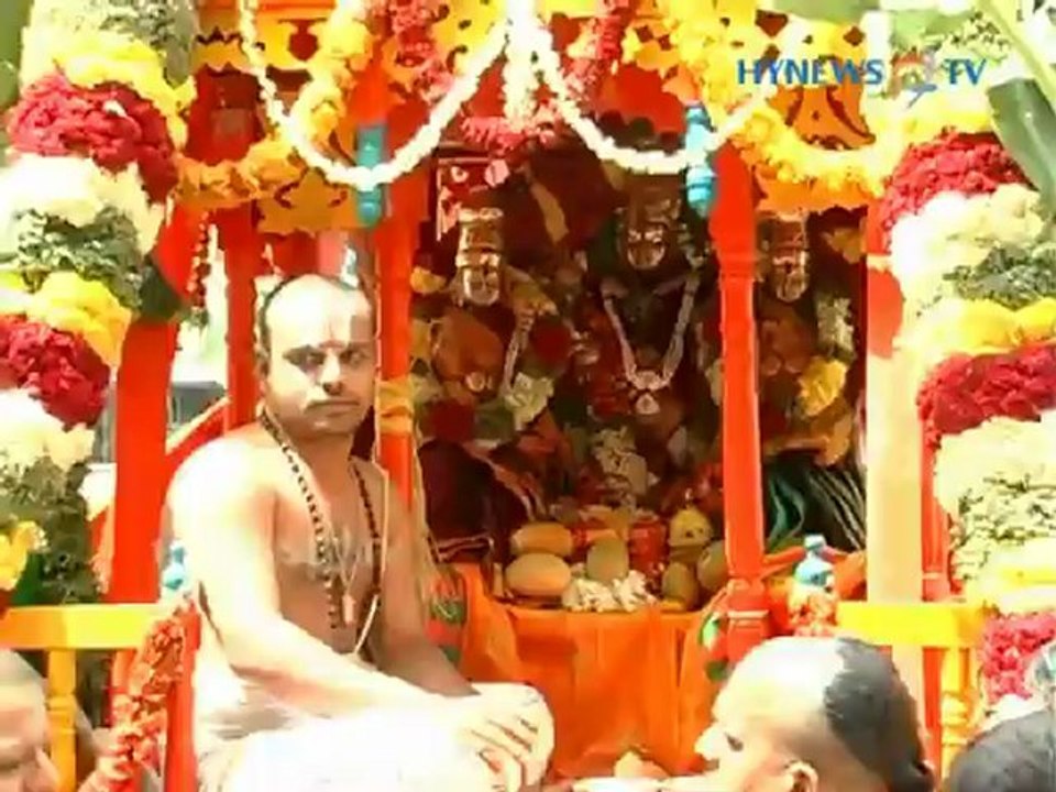 lord venkateswara brahmotsavam 2012, Himayathnagar TTD, hynews.tv