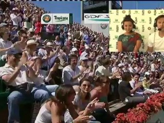 Jeudi 31 mai 2012 - Monfils vs Melzer - Laura & Ian