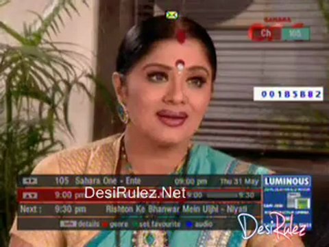 Jhilmil Sitaron Ka Aangan Hoga - 31st May 2012 pt1