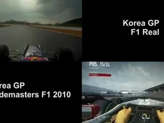 Comparativa F1 2010 y realidad