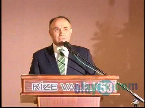 Rize Valisi Kırdı Geçirdi - VİDEO - olay53.com