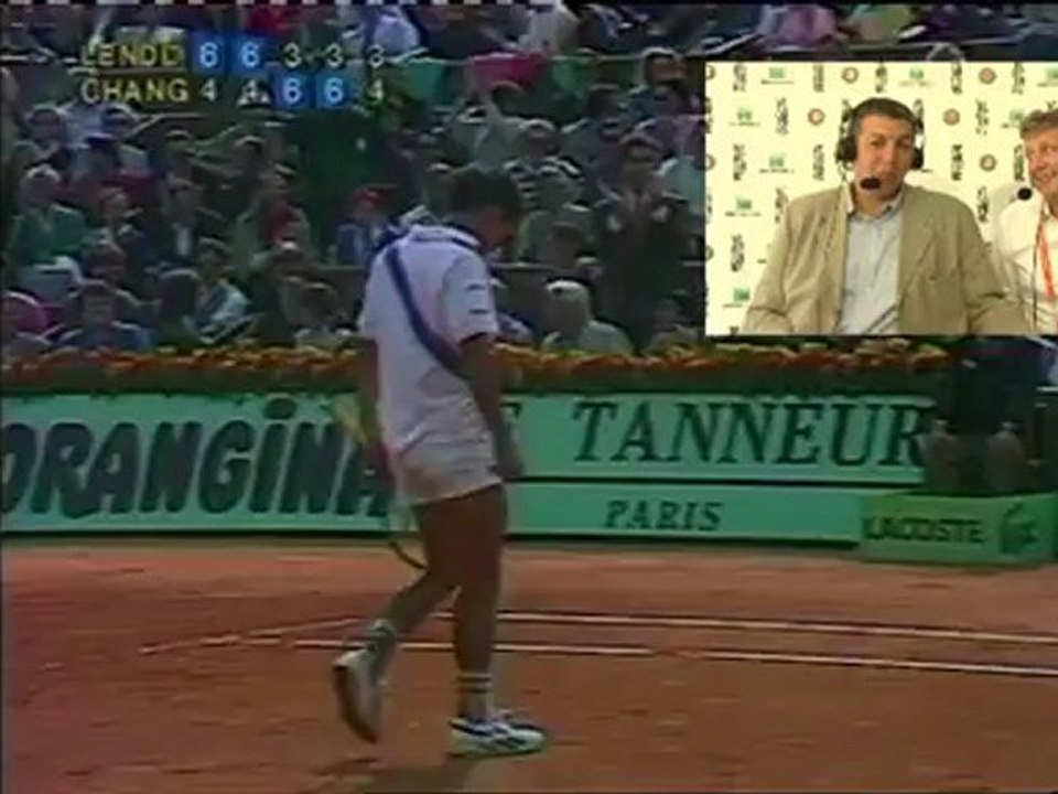 Jeudi 31 mai 2012 - Chang vs Lendl - Abdelatif Benazzi