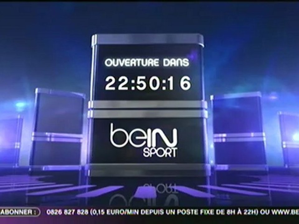 compte a rebours beIN SPORT 1