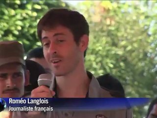 Roméo Langlois: "Je suis cramé"