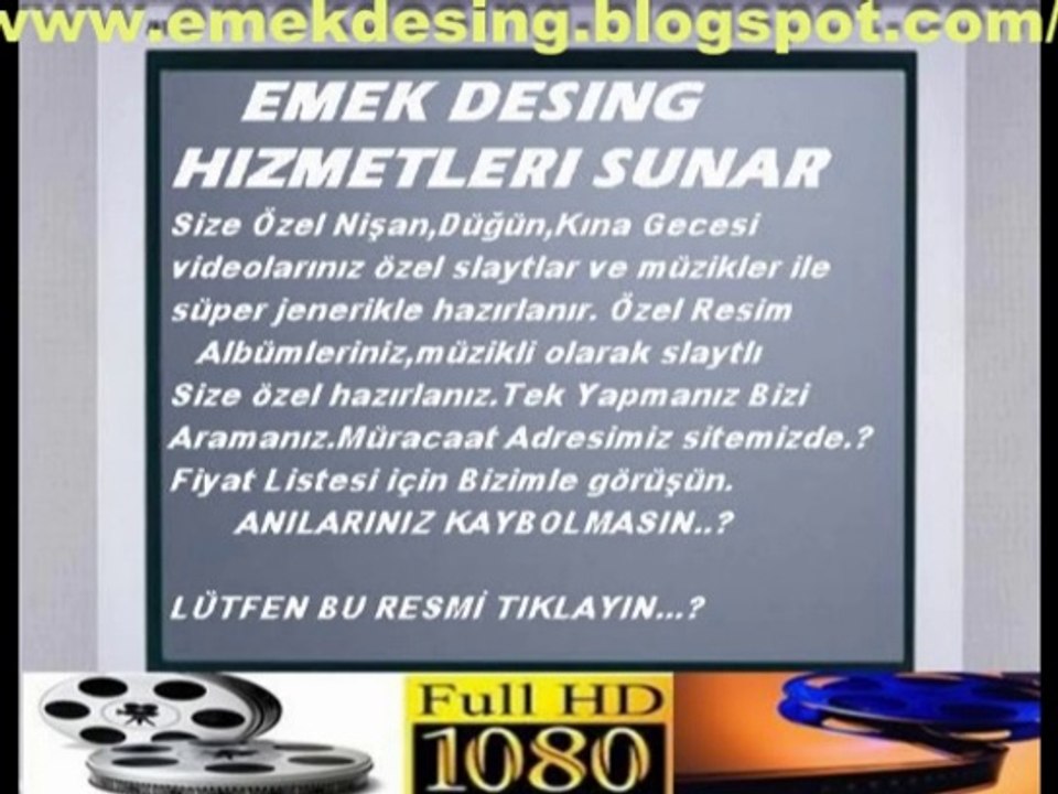Emek Desinğ Hizmetleri.Reklam video