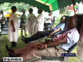 Don de sang par les agents du ministère en charge des questions environnementales