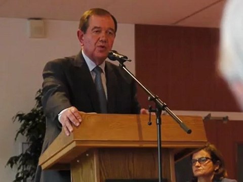 Réunion publique à Garches avec Patrick OLLIER et Eric BERDIOATI