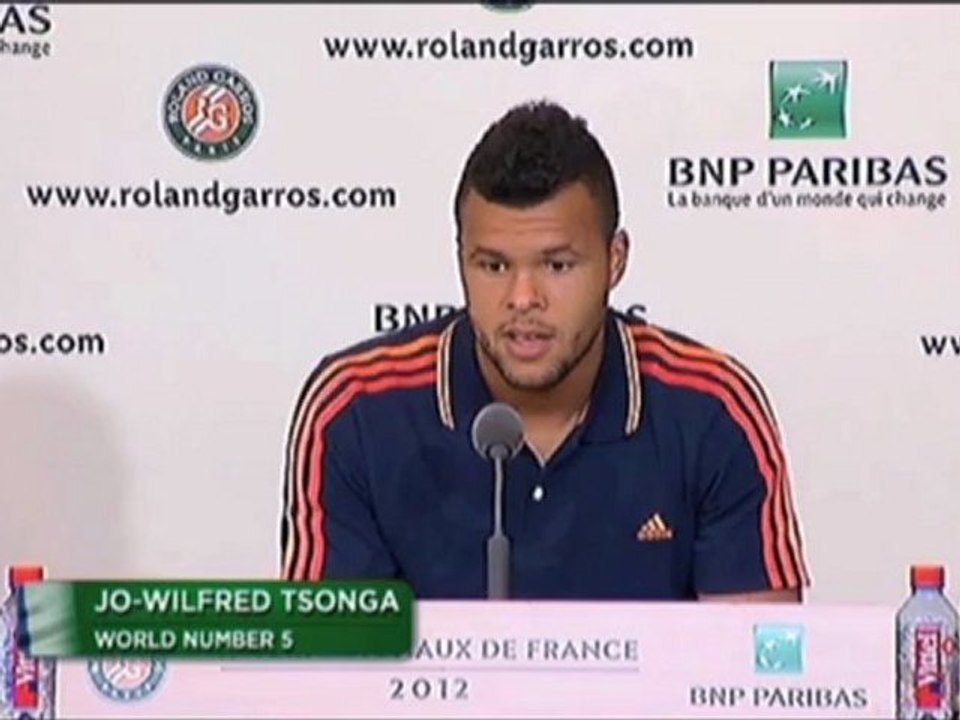 French open: tsonga: "wäre fast ausgerastet"