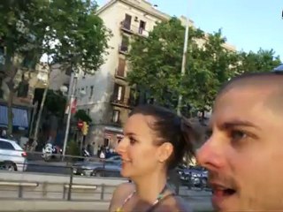 Destination Barcelone - Part 1 : Ambiances dans les rues !