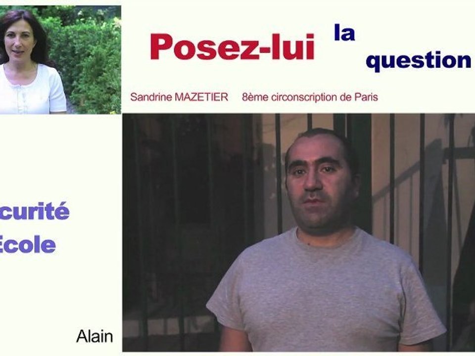 Question 4 Sécurité école