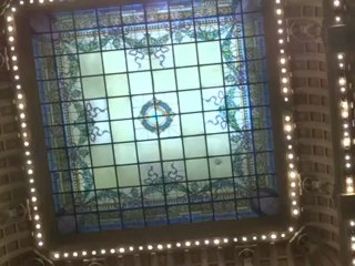 BRESIL: A l'interieur de la bibliotheque municipale de la ville de Rio de Janeiro