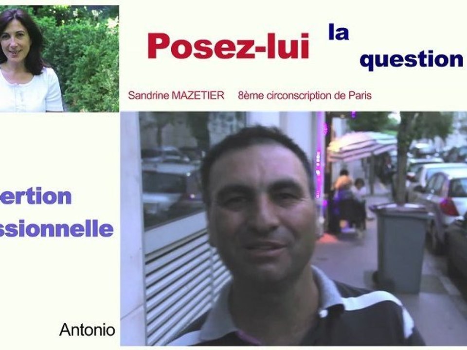 Question 7 Insertion emploi