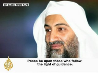 Bin Laden claims plane bombing bid