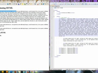 HTML5 Tutorial 4.0 - paragraph tag