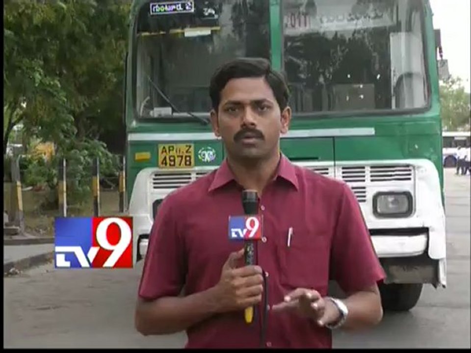 Buses stranded in Guntur depots