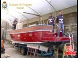 Napoli - Sequestro di beni tra cui uno yacht di 26 metri al boss Gennaro Cimmino (30.05.12)