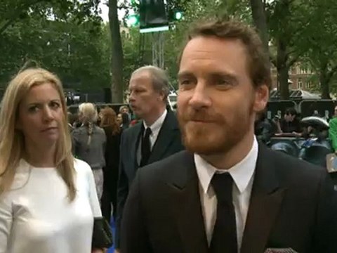 Michael Fassbender on robot tea parties